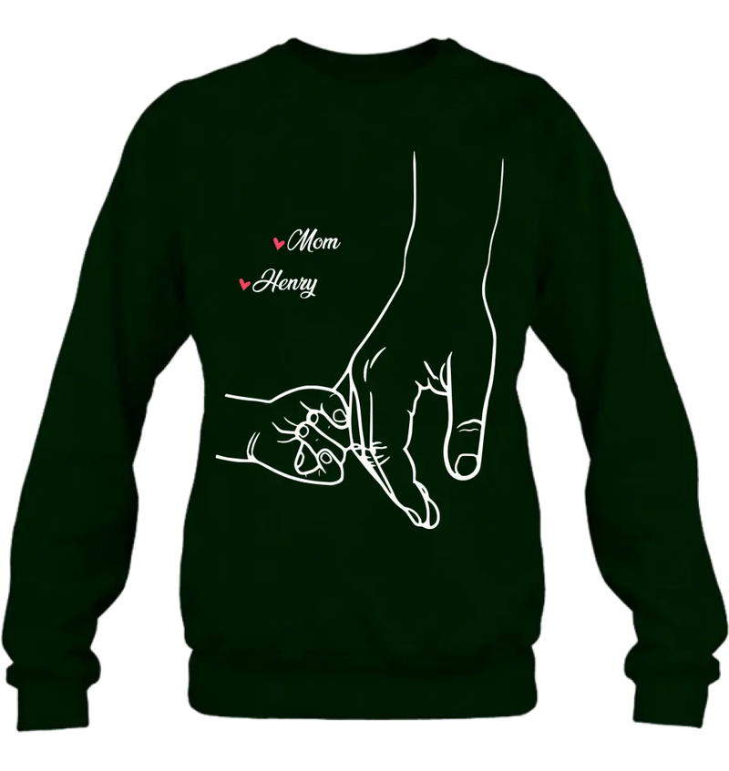 Personalized Mom & Kids Custom Name Shirt/Hoodie - Gift Idea For Mother/Kids/Mother's Day - Up to 5 Kids