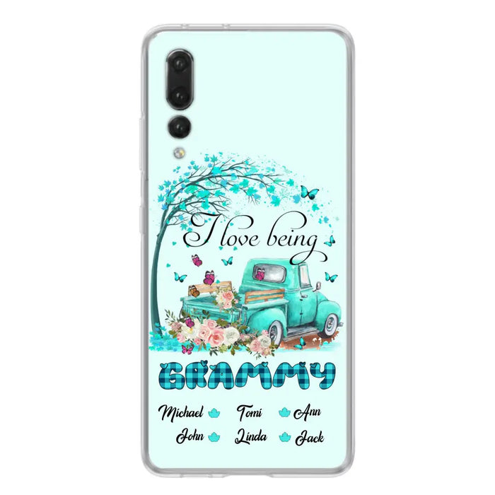 Custom Personalized Phone Case - I Love Being Grandma - R5OIKQ -TQ