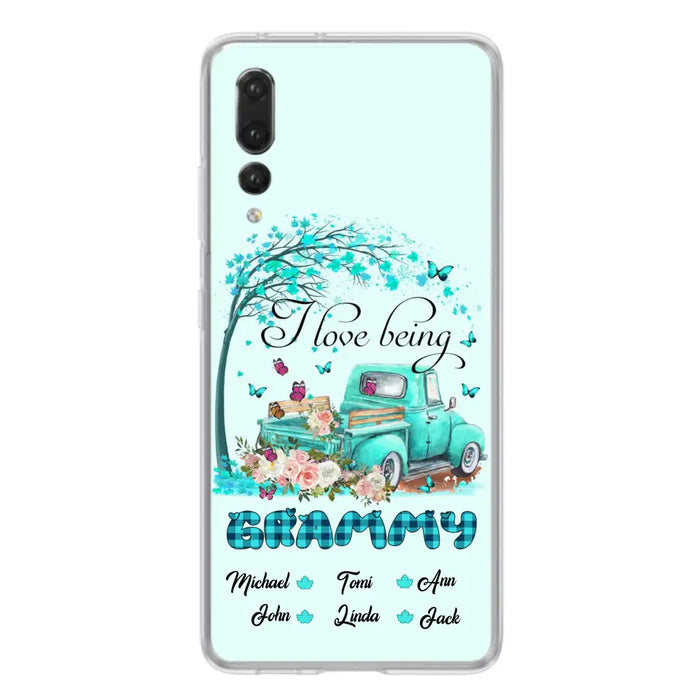 Custom Personalized Phone Case - I Love Being Grandma - R5OIKQ -TQ