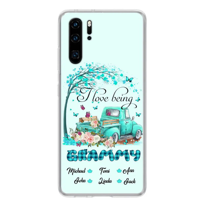 Custom Personalized Phone Case - I Love Being Grandma - R5OIKQ -TQ