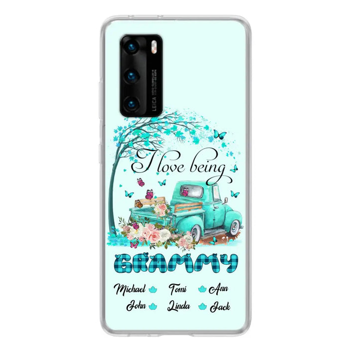 Custom Personalized Phone Case - I Love Being Grandma - R5OIKQ -TQ