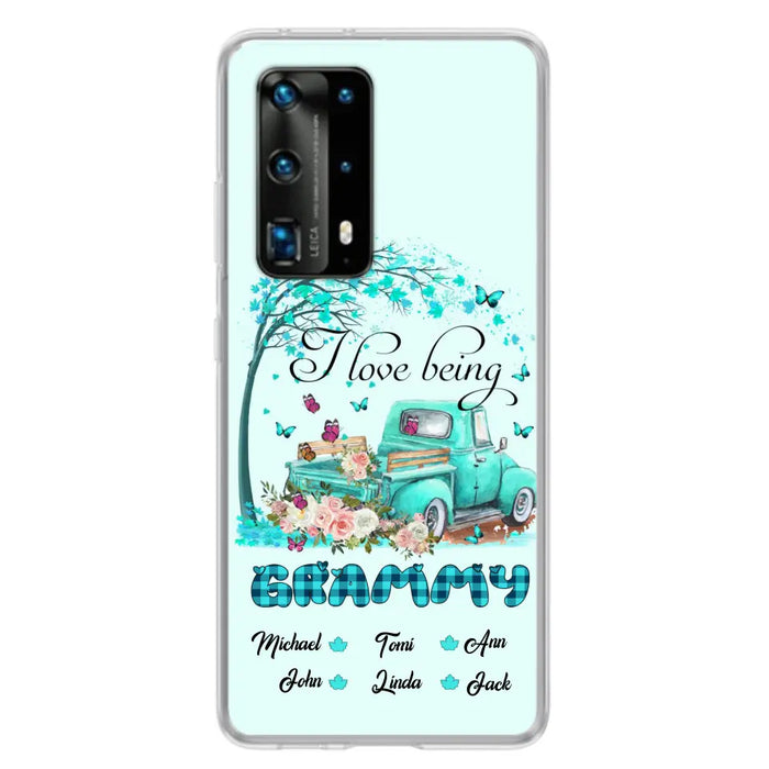 Custom Personalized Phone Case - I Love Being Grandma - R5OIKQ -TQ