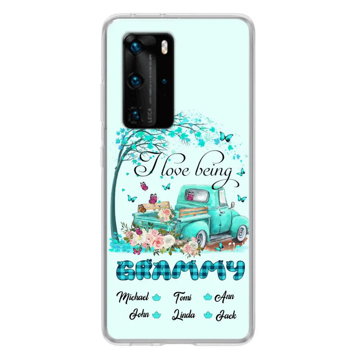 Custom Personalized Phone Case - I Love Being Grandma - R5OIKQ -TQ