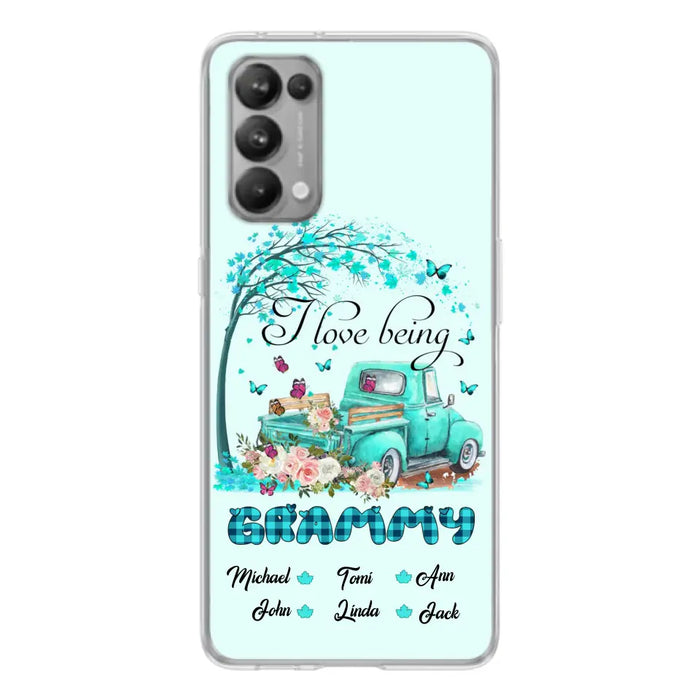 Custom Personalized Phone Case - I Love Being Grandma - R5OIKQ -TQ