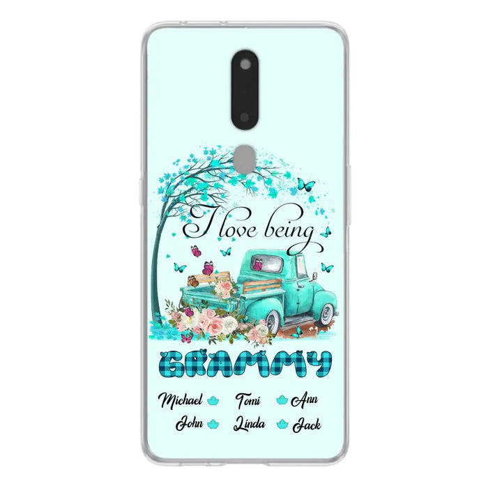 Custom Personalized Phone Case - I Love Being Grandma - R5OIKQ -TQ