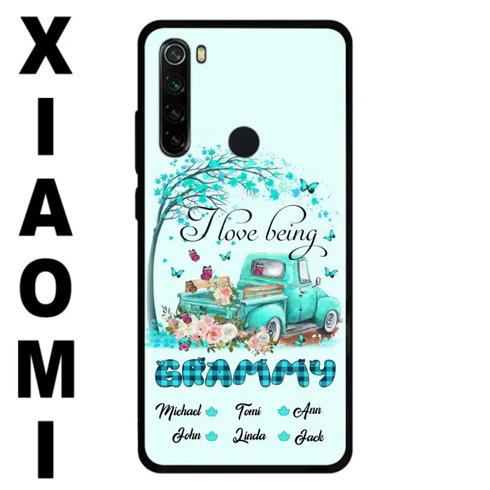 Custom Personalized Phone Case - I Love Being Grandma - R5OIKQ -TQ