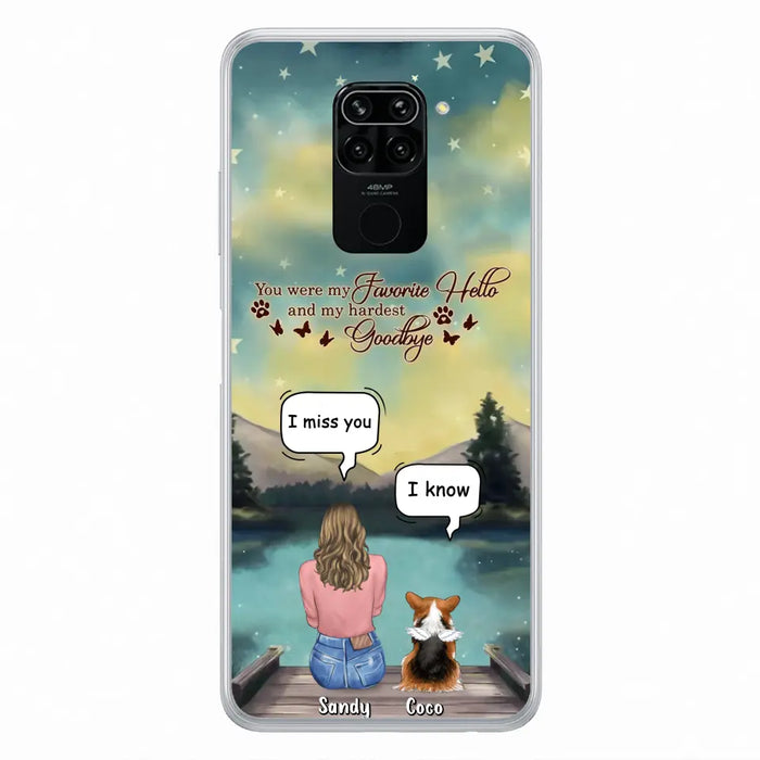 Custom Personalized Memorial Pet Phone Case - Memorial Gift Idea For Pet Lover - Up to 4 Pets - Gift Idea For Dog/Cat Lover - Your Wings Were Ready But Our Hearts Were Not - Case For Xiaomi/ Oppo/ Huawei