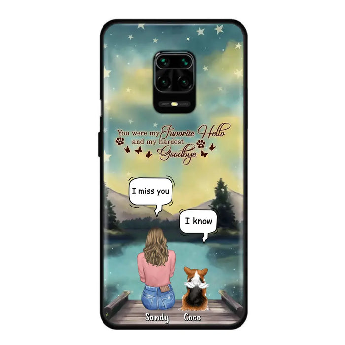 Custom Personalized Memorial Pet Phone Case - Memorial Gift Idea For Pet Lover - Up to 4 Pets - Gift Idea For Dog/Cat Lover - Your Wings Were Ready But Our Hearts Were Not - Case For Xiaomi/ Oppo/ Huawei