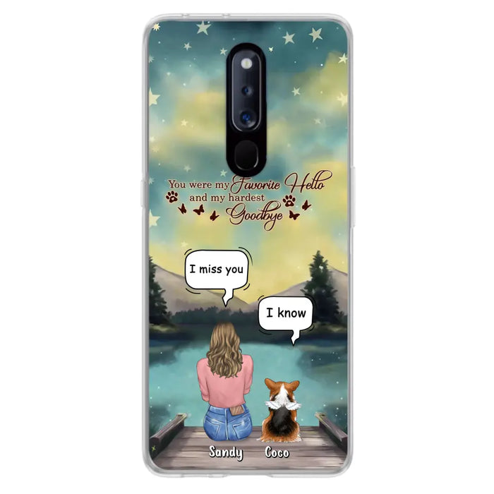 Custom Personalized Memorial Pet Phone Case - Memorial Gift Idea For Pet Lover - Up to 4 Pets - Gift Idea For Dog/Cat Lover - Your Wings Were Ready But Our Hearts Were Not - Case For Xiaomi/ Oppo/ Huawei