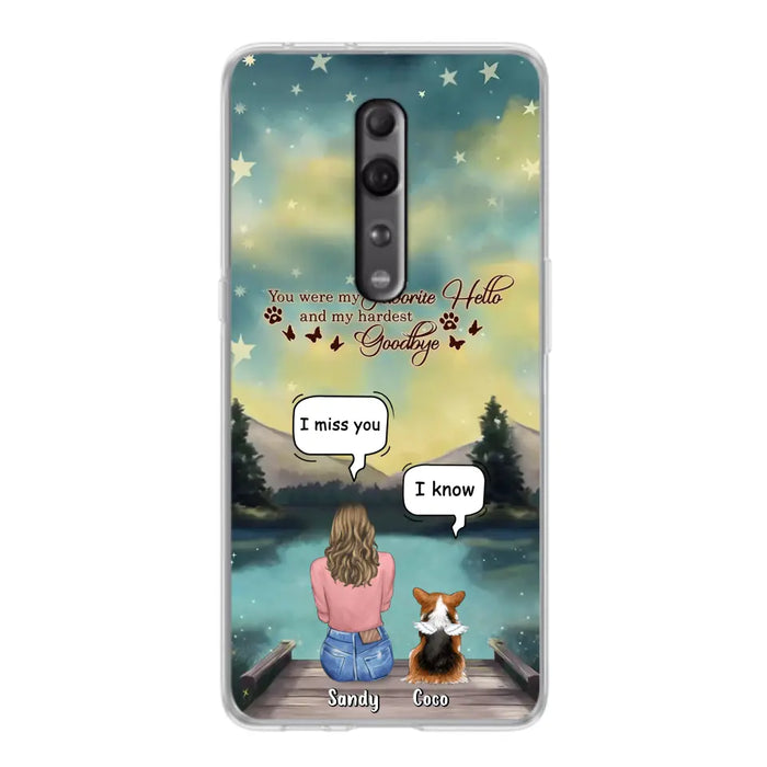 Custom Personalized Memorial Pet Phone Case - Memorial Gift Idea For Pet Lover - Up to 4 Pets - Gift Idea For Dog/Cat Lover - Your Wings Were Ready But Our Hearts Were Not - Case For Xiaomi/ Oppo/ Huawei