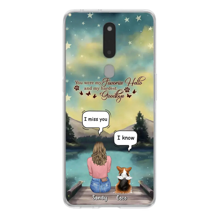 Custom Personalized Memorial Pet Phone Case - Memorial Gift Idea For Pet Lover - Up to 4 Pets - Gift Idea For Dog/Cat Lover - Your Wings Were Ready But Our Hearts Were Not - Case For Xiaomi/ Oppo/ Huawei