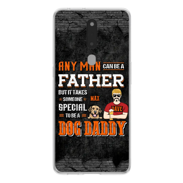 Custom Personalized Dog Daddy Phone Case - Gift Idea For Father's Day/Dog Lovers - Any Man Can Be A Father But It Takes Someone Special To Be A Dog Daddy - Cases  For Oppo/Xiaomi/Huawei