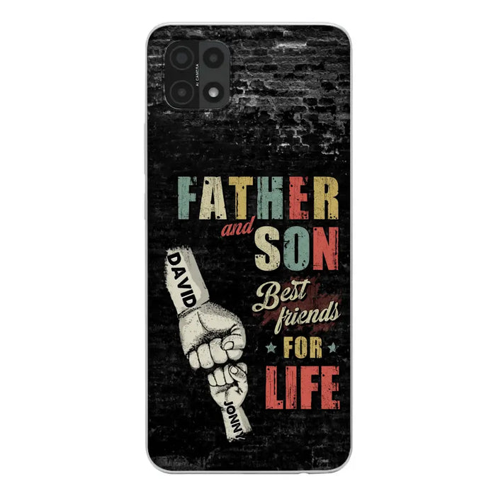 Custom Personalized Father Phone Case - Upto 5 Children - Father's Day Gift Idea from Sons/Daughters - Father And Son/Daughter Best Friends For Life - Case for Xiaomi/Huawei/Oppo