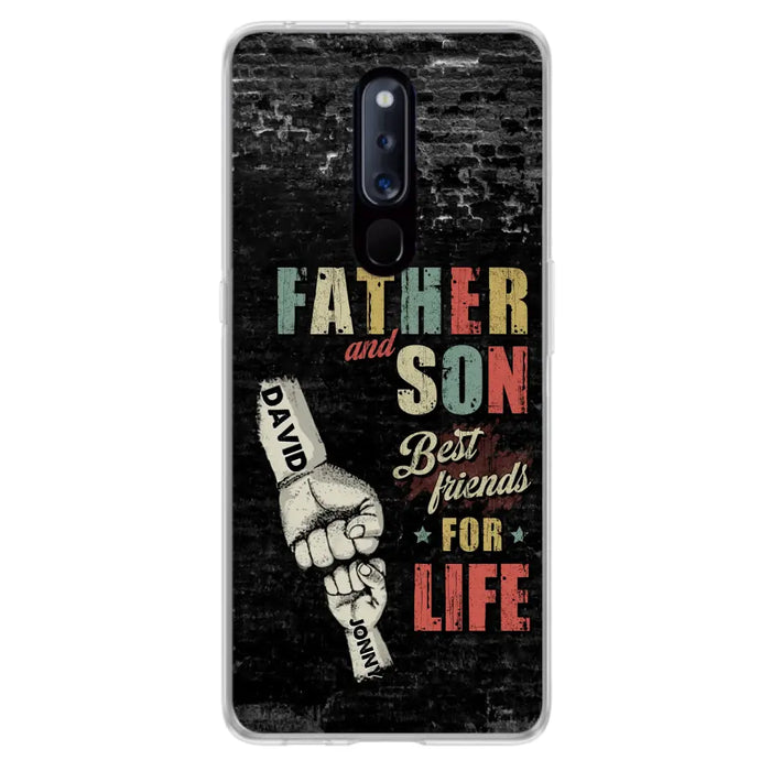 Custom Personalized Father Phone Case - Upto 5 Children - Father's Day Gift Idea from Sons/Daughters - Father And Son/Daughter Best Friends For Life - Case for Xiaomi/Huawei/Oppo