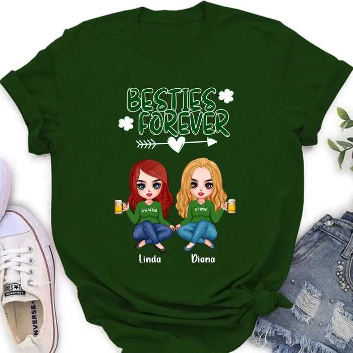 Custom Personalized Friends T-shirt and Sweatshirt - Gift For Best Friends - Besties Forever