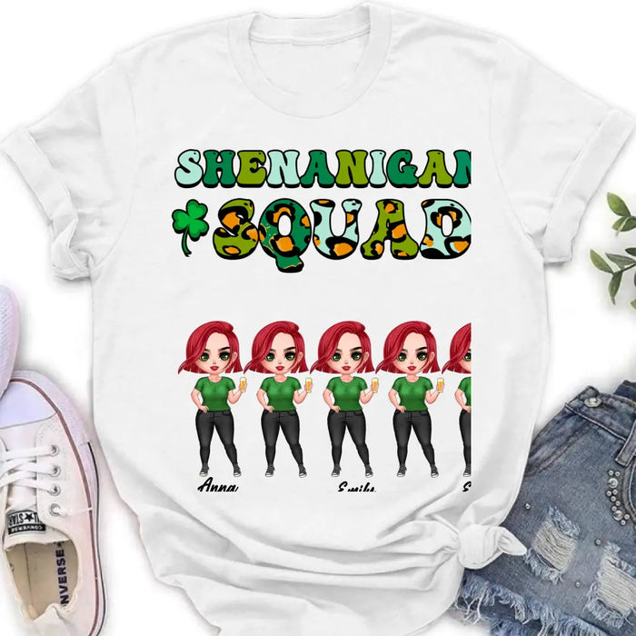 Custom Personalized Friends T-Shirt - Up to 5 Bestie - Shenanigans Squad