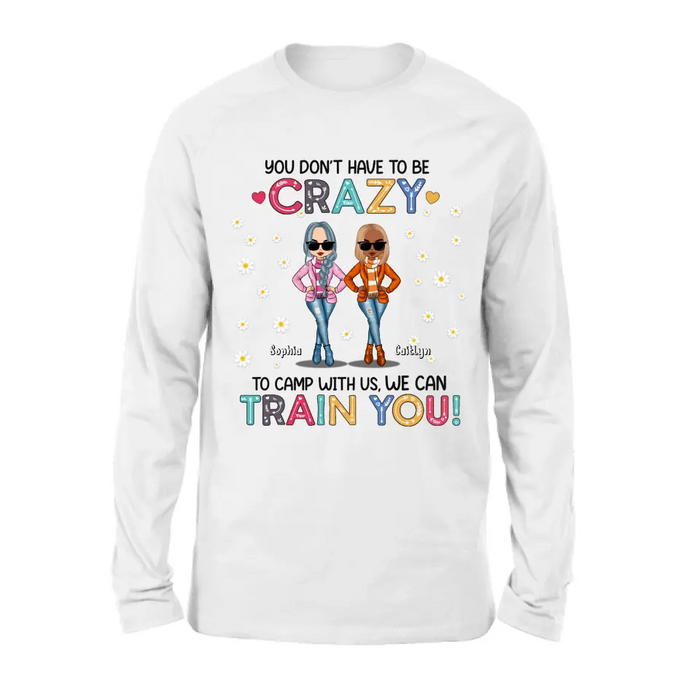 Custom Personalized Best Friends T-Shirt - Gift Idea For Friends - Up To 6 Friends