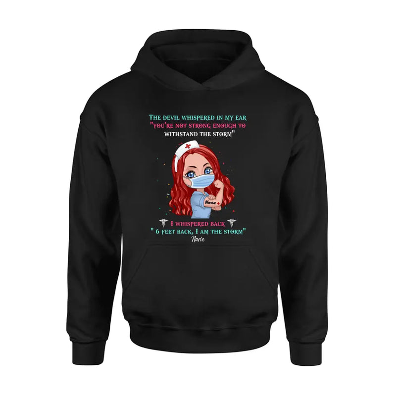 Custom Personalized Nurse Shirt - Gift Idea For Nurse - I Am The Storm