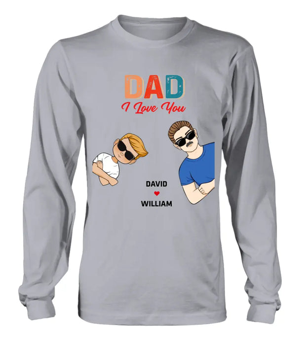 Custom Personalized Dad Shirt/Hoodie - Upto 2 Children & 2 Pets - Father's Day Gift Idea - Dad We Love You