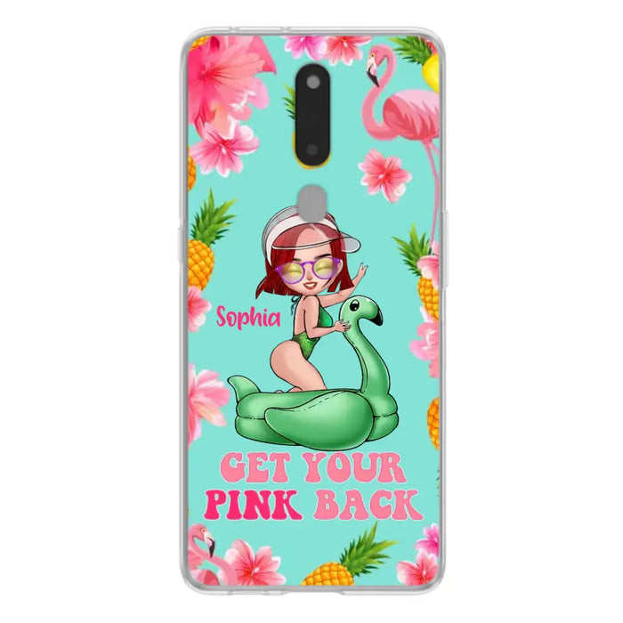 Custom Personalized Bikini Girl Phone Case - Gift Idea For Girl - Get Your Pink Back - Cases For Oppo/Xiaomi/Huawei