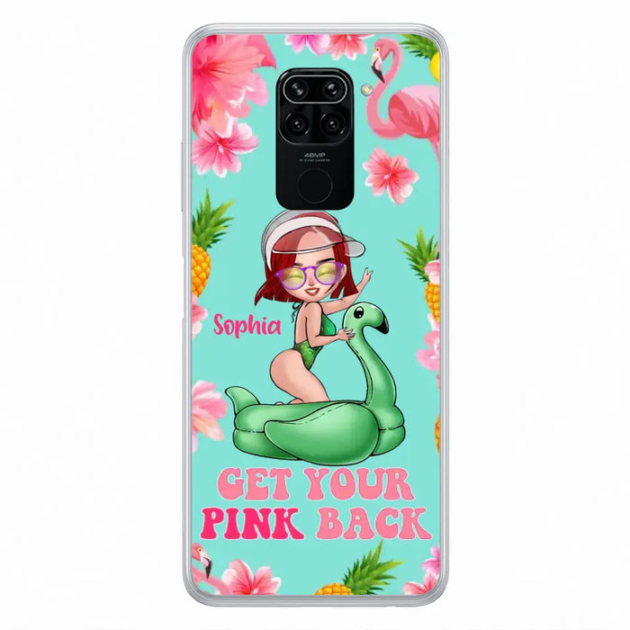 Custom Personalized Bikini Girl Phone Case - Gift Idea For Girl - Get Your Pink Back - Cases For Oppo/Xiaomi/Huawei