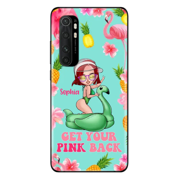 Custom Personalized Bikini Girl Phone Case - Gift Idea For Girl - Get Your Pink Back - Cases For Oppo/Xiaomi/Huawei