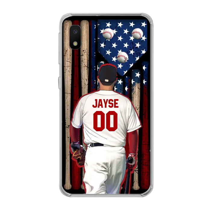 Custom Personalized Baseball Phone Case - Best Gift Idea For Baseball Lovers