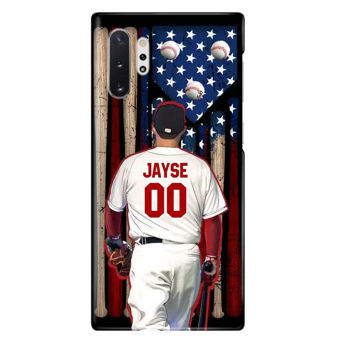 Custom Personalized Baseball Phone Case - Best Gift Idea For Baseball Lovers