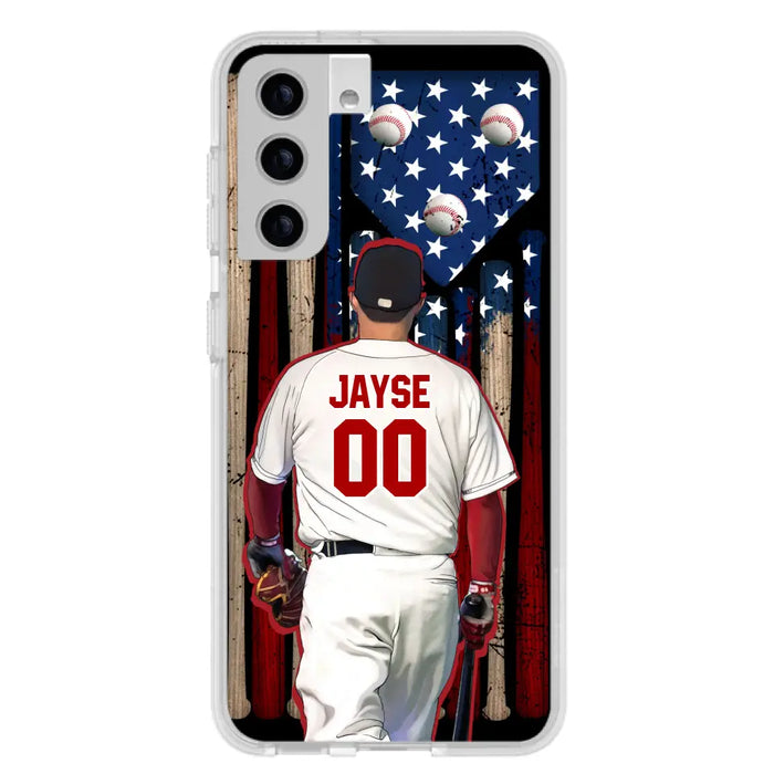 Custom Personalized Baseball Phone Case - Best Gift Idea For Baseball Lovers