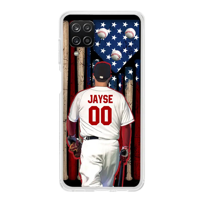 Custom Personalized Baseball Phone Case - Best Gift Idea For Baseball Lovers