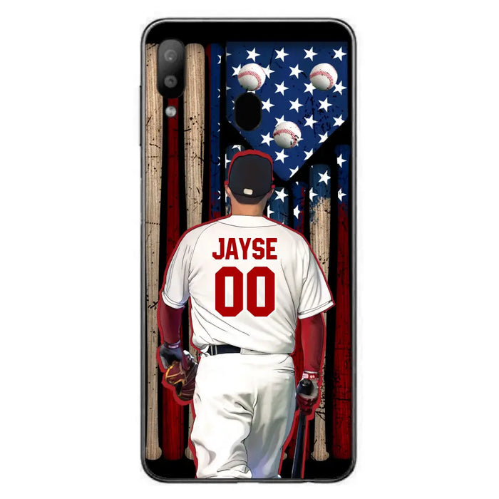 Custom Personalized Baseball Phone Case - Best Gift Idea For Baseball Lovers