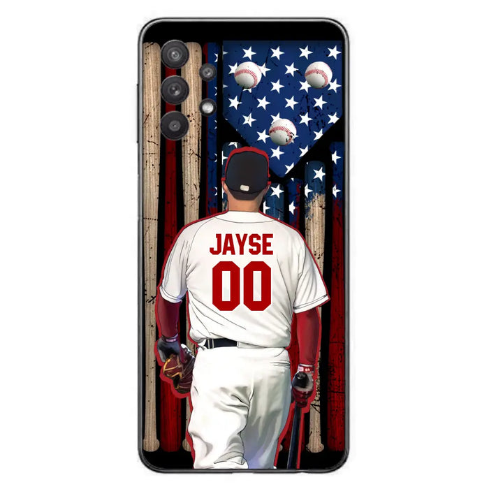 Custom Personalized Baseball Phone Case - Best Gift Idea For Baseball Lovers