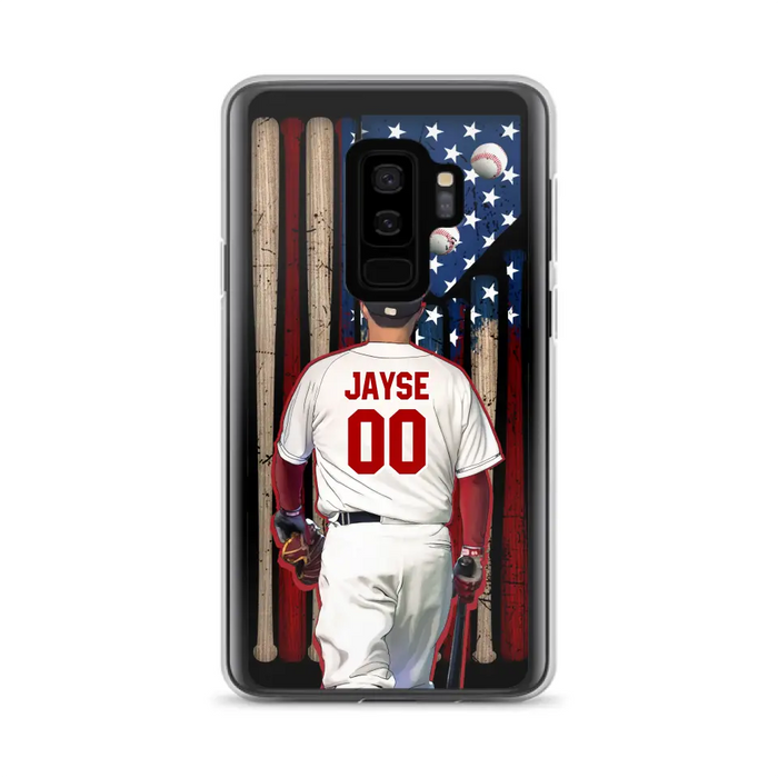 Custom Personalized Baseball Phone Case - Best Gift Idea For Baseball Lovers