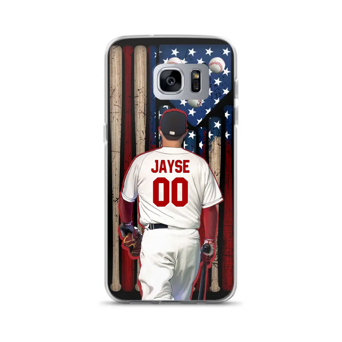 Custom Personalized Baseball Phone Case - Best Gift Idea For Baseball Lovers