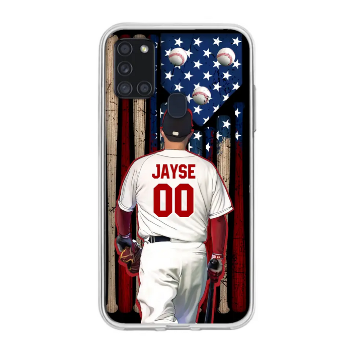 Custom Personalized Baseball Phone Case - Best Gift Idea For Baseball Lovers