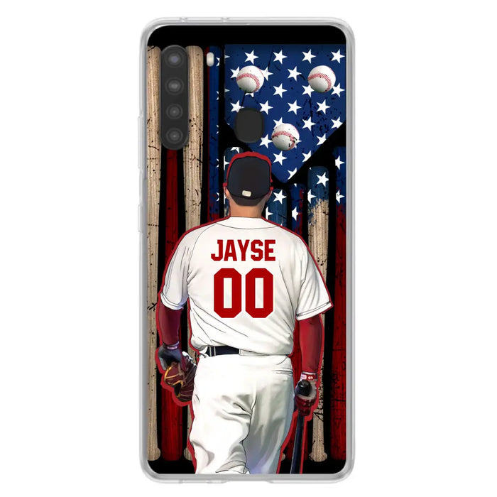 Custom Personalized Baseball Phone Case - Best Gift Idea For Baseball Lovers