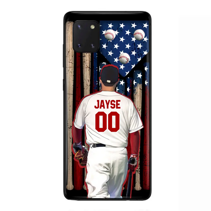 Custom Personalized Baseball Phone Case - Best Gift Idea For Baseball Lovers