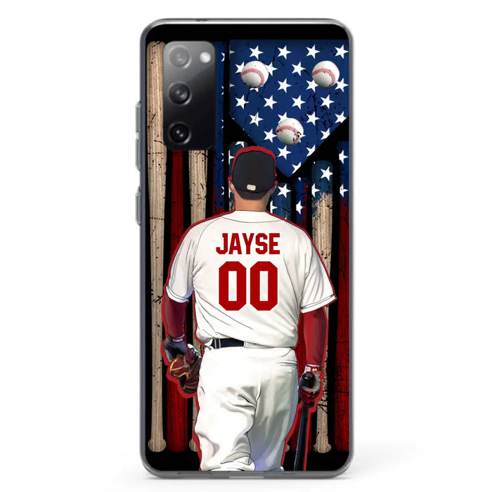 Custom Personalized Baseball Phone Case - Best Gift Idea For Baseball Lovers