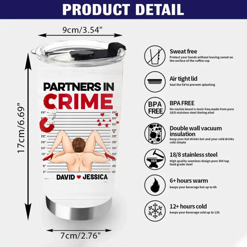 Personalized Couple Tumbler - Gift Idea For Him/Her - If It's Dirty, Kinky, Naughty, Messy Or Just Plain Wrong I Want To Do It With You