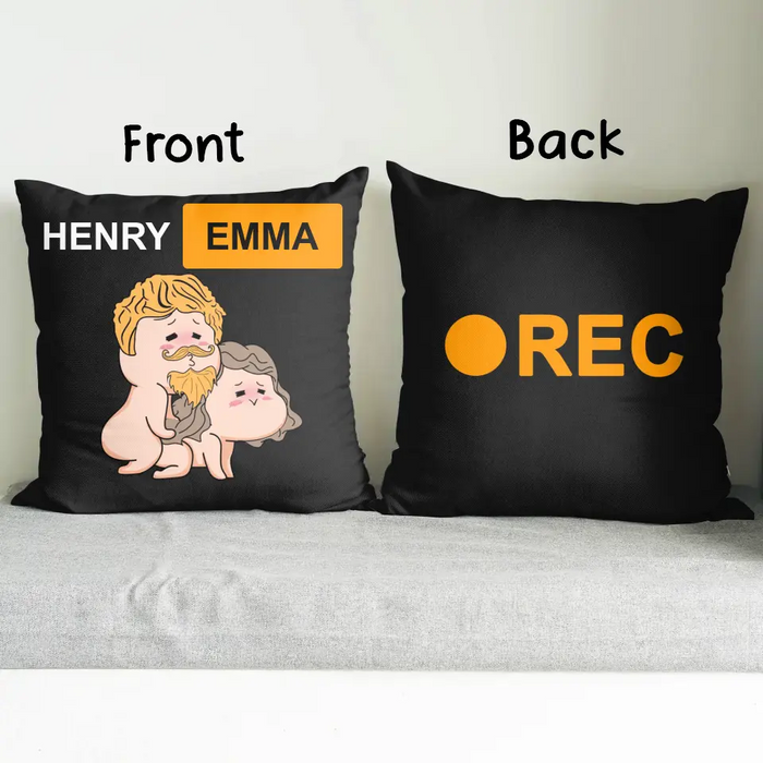 Custom Personalized Pillow Cover - Best Gift Idea For Husband/ Wife/ Birthday/ Anniversary