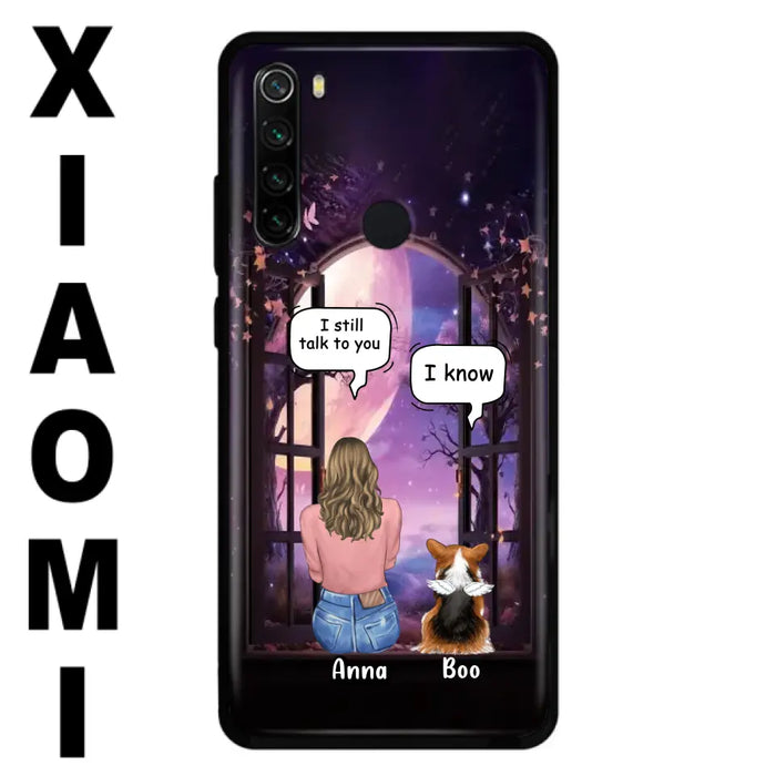 Custom Personalized Memorial Pet Phone Case - Upto 4 Dogs/Cats/Rabbits - Memorial Gift Idea for Dog/Cat/Rabbit Owners - Case For Oppo/Xiaomi/Huawei