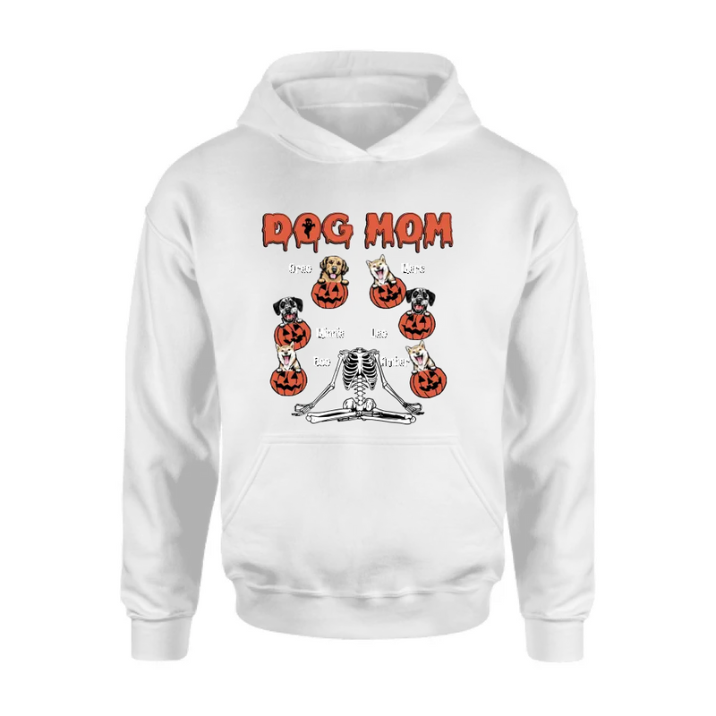 Personalized Dog/Cat Mom Shirt/Hoodie - Gift Idea for Halloween/Dog/Cat Lovers - Up to 6 Dogs - Dog Mom