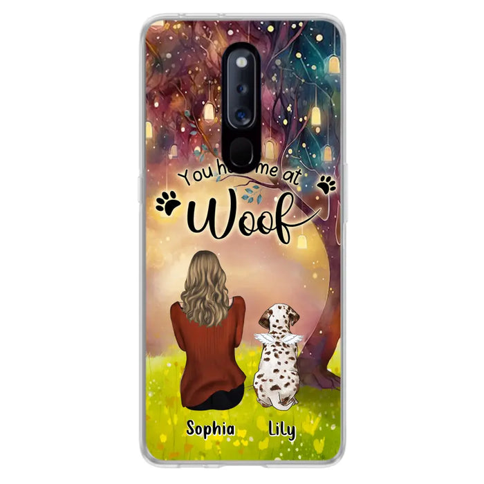 Custom Personalized Memorial Dog Mom Phone Case - Upto 3 Dogs - Memorial Gift Idea for Dog Lovers - You Had Me At Woof - Case For Xiaomi/Oppo/Huawei