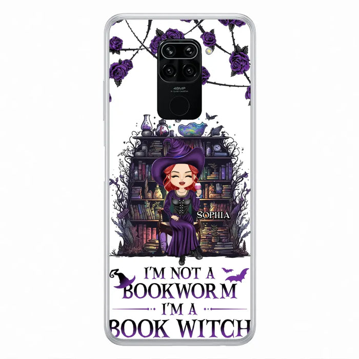 Personalized Witch Phone Case - Halloween Gift Idea For Witch Lovers/Book Lovers - I'm Not A Book Worm I'm A Book Witch - Case For Oppo/Xiaomi/Huawei