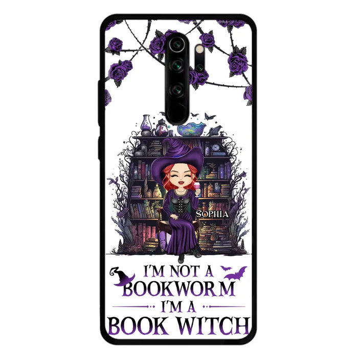 Personalized Witch Phone Case - Halloween Gift Idea For Witch Lovers/Book Lovers - I'm Not A Book Worm I'm A Book Witch - Case For Oppo/Xiaomi/Huawei