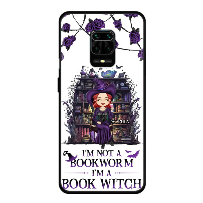 Personalized Witch Phone Case - Halloween Gift Idea For Witch Lovers/Book Lovers - I'm Not A Book Worm I'm A Book Witch - Case For Oppo/Xiaomi/Huawei