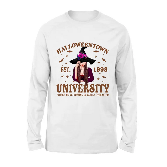 Custom Personalized Halloweentown Shirt/Hoodie - Halloween Gift Idea - Halloweentown University Where Being Normal Is Vastly Overrated