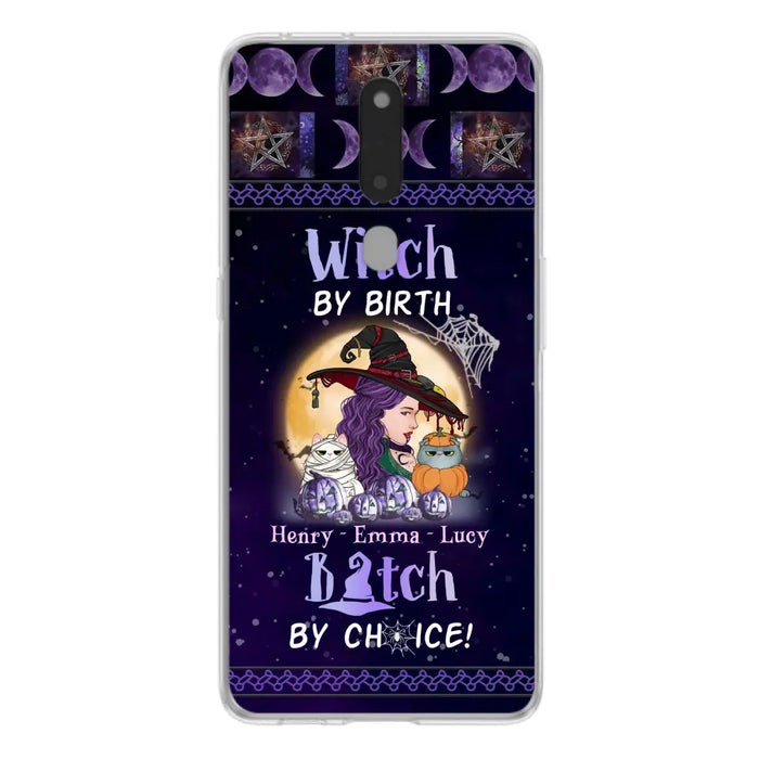 Personalized Witch Mom Phone Case - Gift Idea For Halloween/Witch/Pet Lovers - Witch By Birth Bitch By Choice - Case For Oppo/Xiaomi/Huawei