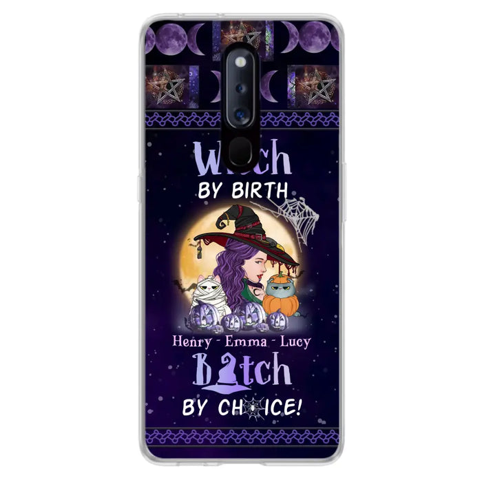 Personalized Witch Mom Phone Case - Gift Idea For Halloween/Witch/Pet Lovers - Witch By Birth Bitch By Choice - Case For Oppo/Xiaomi/Huawei