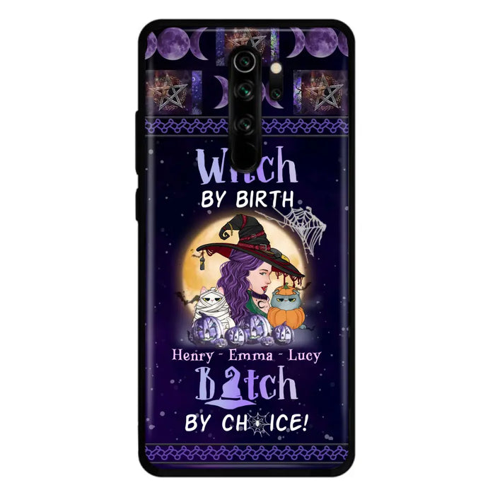 Personalized Witch Mom Phone Case - Gift Idea For Halloween/Witch/Pet Lovers - Witch By Birth Bitch By Choice - Case For Oppo/Xiaomi/Huawei